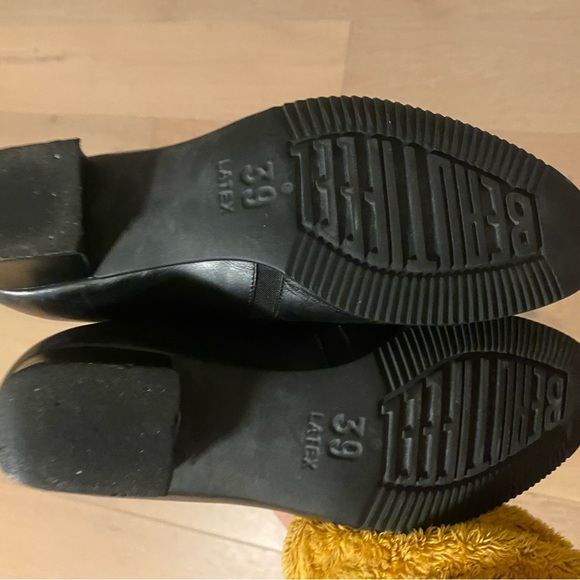 BEAUTIFEEL $295 Black Leather Pumps Booties Women's Size EUR 39 / US 8 - Picture 4 of 11